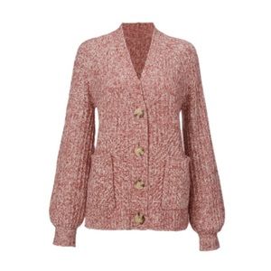 CAbi Twist Yarn Cardigan